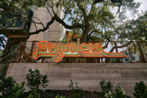 Vintage Inspiration At Hotel Magdalena In Austin Texas neon sign