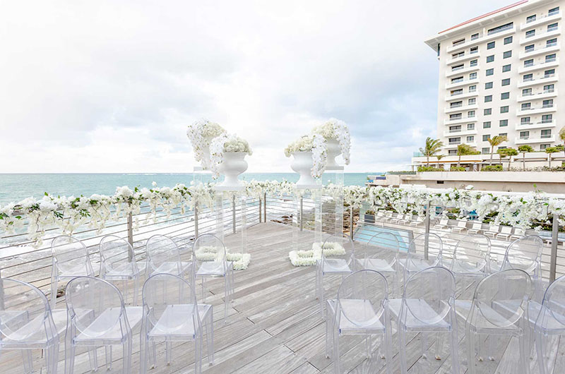 Host Your Destination Wedding in Puerto Rico with The Condado Collection Condado Ocean Club Ceremony Venue