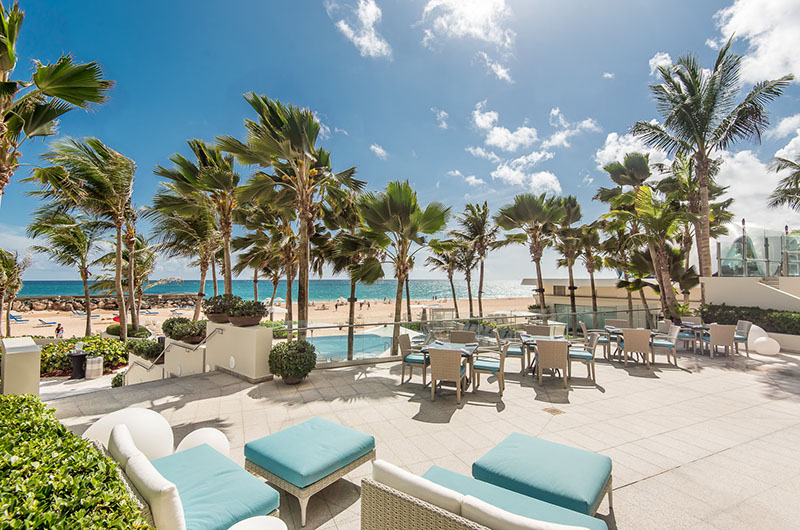 Host Your Destination Wedding in Puerto Rico with The Condado Collection La Concha Pool and Beach View