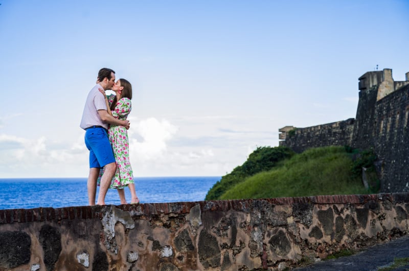 Lauren Junge and Austin Parker’s Engagement in San Juan, Puerto Rico