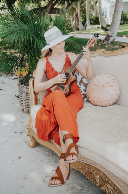 Casitas Beach Checca Lodge Styled By Southern Bride ukulele