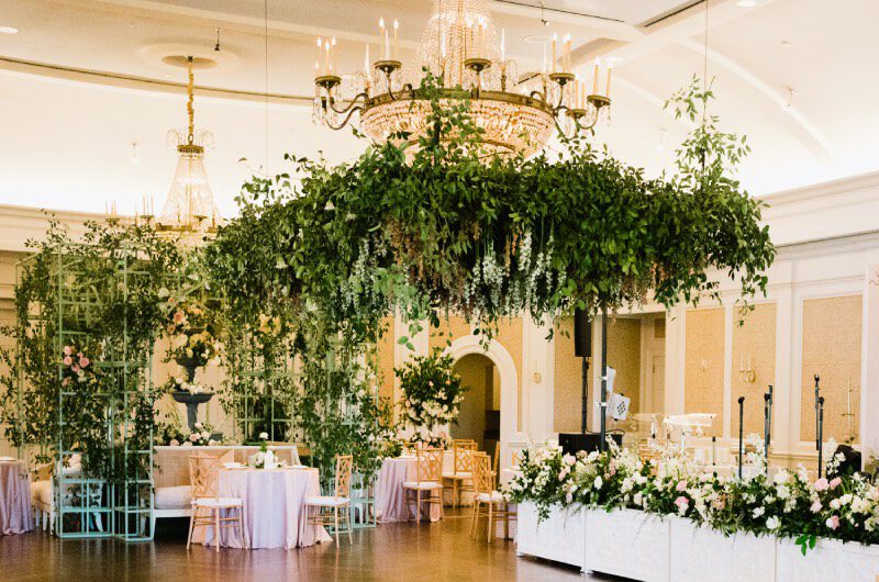 Claire Panebianco and Bobby Theobald Wedding in Houston Texas Reception Hall