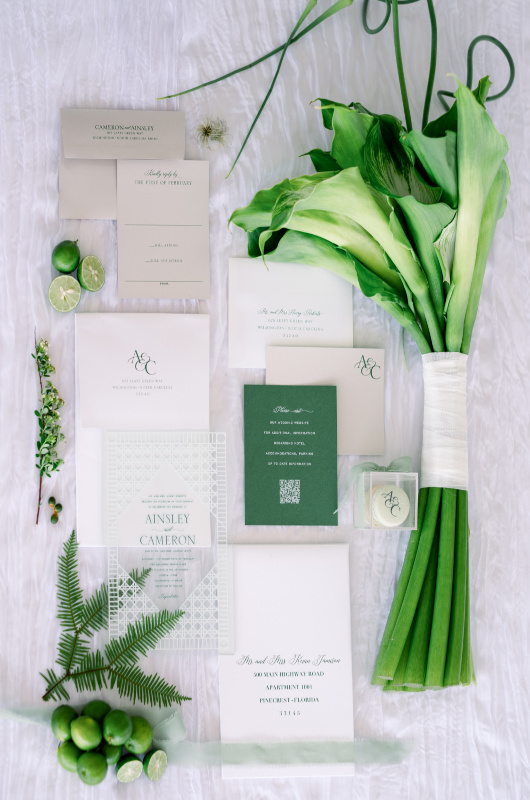 Islamorada Ballroom Styled By Southern Bride invitations