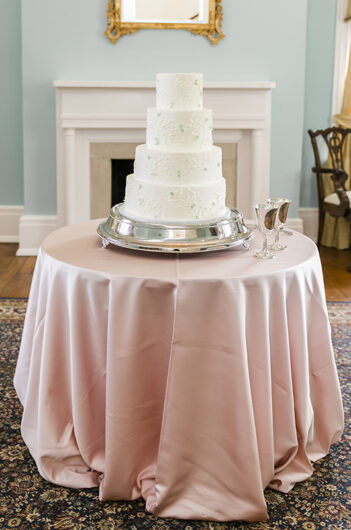 alisa adkison and miles svoboda garden style wedding in tennessee cake