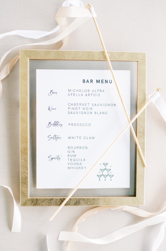 Alex Peele and Michael Oates Wedding in Brentwood Tennessee Mr and Mrs Alex Peele and Michael Oates Wedding in Brentwood Tennessee Bar Menu