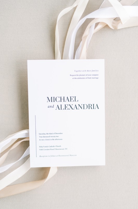Alex Peele and Michael Oates Wedding in Brentwood Tennessee Bride Embrace Alex Peele and Michael Oates Wedding in Brentwood Tennessee Date Invitation