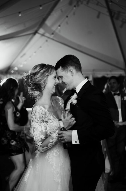 Alex Peele and Michael Oates Wedding in Brentwood Tennessee Facing Eachother Alex Peele and Michael Oates Wedding in Brentwood Tennessee Laughing Together