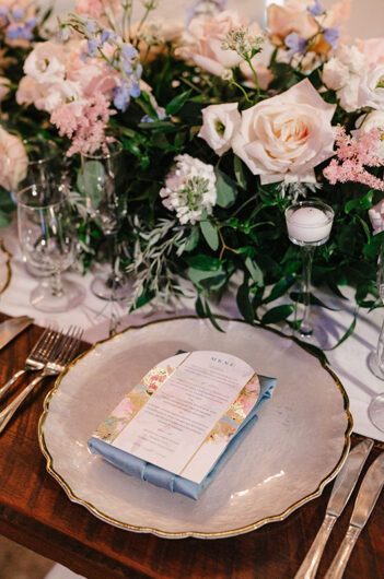 Esther Jang place setting