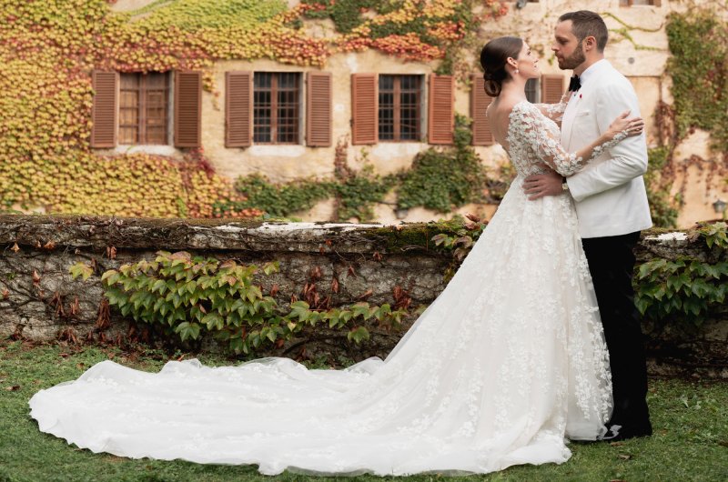 Justin Warshaw and Kelsey Turchi Marry in Italy Portrait