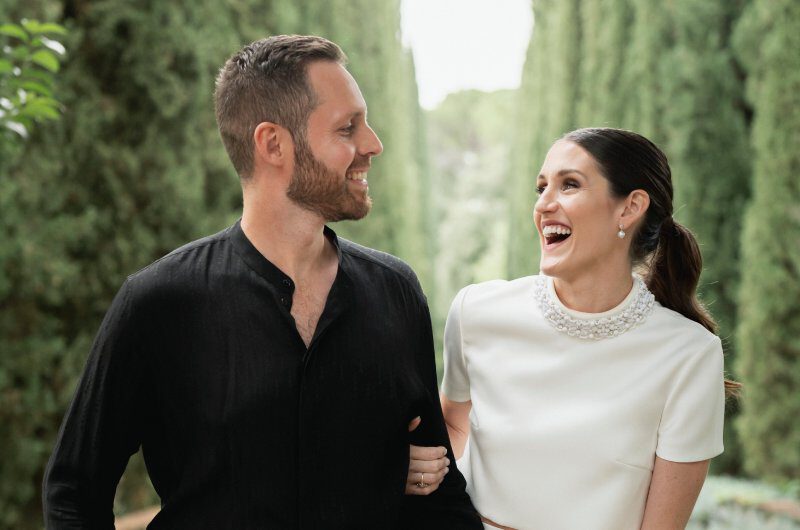 Justin Warshaw and Kelsey Turchi Marry in Italy Portrait