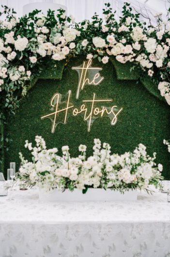Mary Margaret and Michaels Wedding in Florida Neon Sign Mary Margaret and Michaels Wedding in Florida Neon Sign