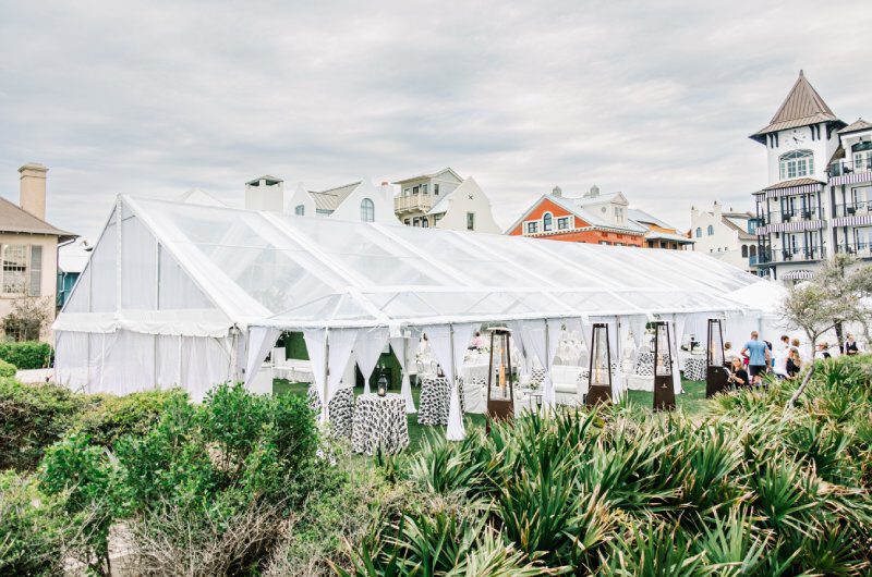 Mary Margaret and Michaels Wedding in Florida Tent