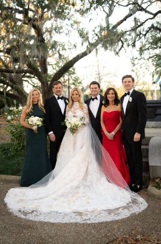 Mary Patterson and Rene Jauberts Wedding in Louisiana Family