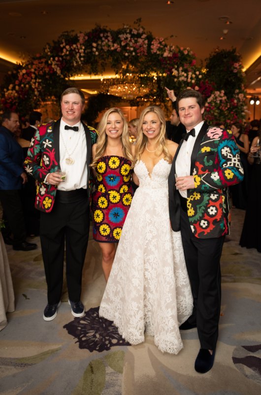 Mary Patterson and Rene Jauberts Wedding in Louisiana Jackets