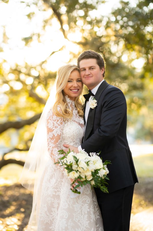 Mary Patterson and Rene Jauberts Wedding in Louisiana Portrait