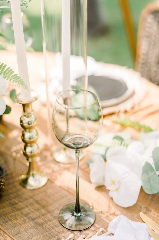 Styled By Southern Bride Casitas Garden Optic Sam Photography wine glass