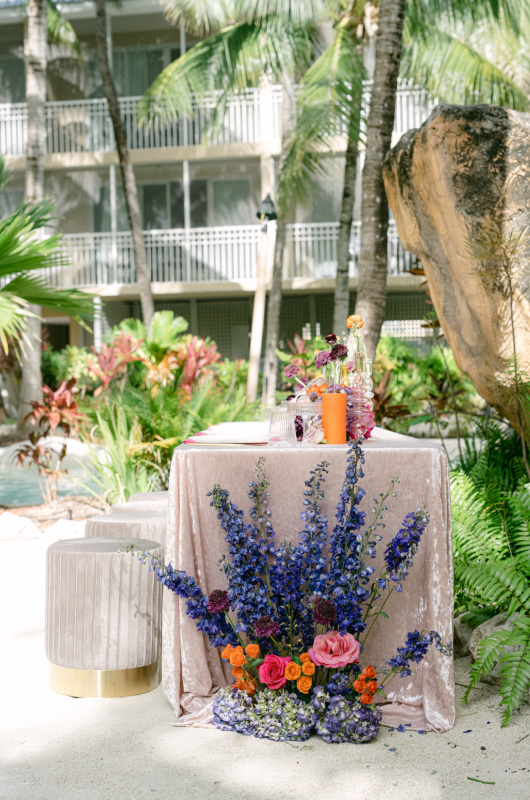 Styled By Southern Bride Cheeca Lodge Spa Island Reception Inspiration table