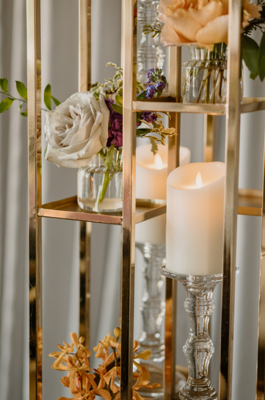 Styled By Southern Bride The Hotel At Avalon Reception Inspiration candle