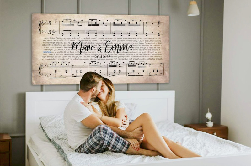 Personalized Wedding Gift Ideas By Amour Prints wedding song