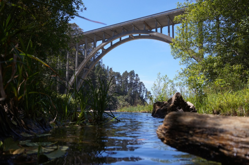 Stanford Inn Luxury Eco Resort In Mendocino California russian bridge