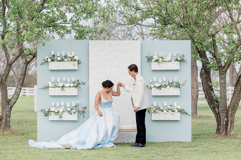 a_blooming_blue_spring_wedding_in_augusta_ga_couple_and_escort_display