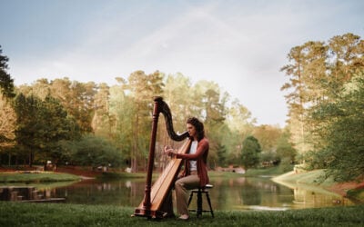 Hummingbird Harmonies: A Hip Harpist for Hire