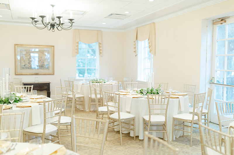 Kircher Heim Wedding reception room