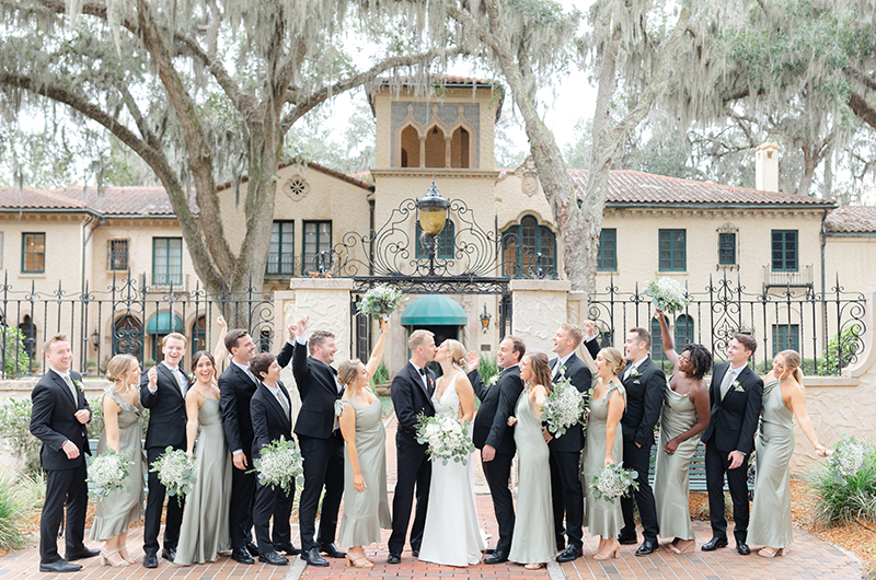 Kircher Heim Wedding whole bridal party