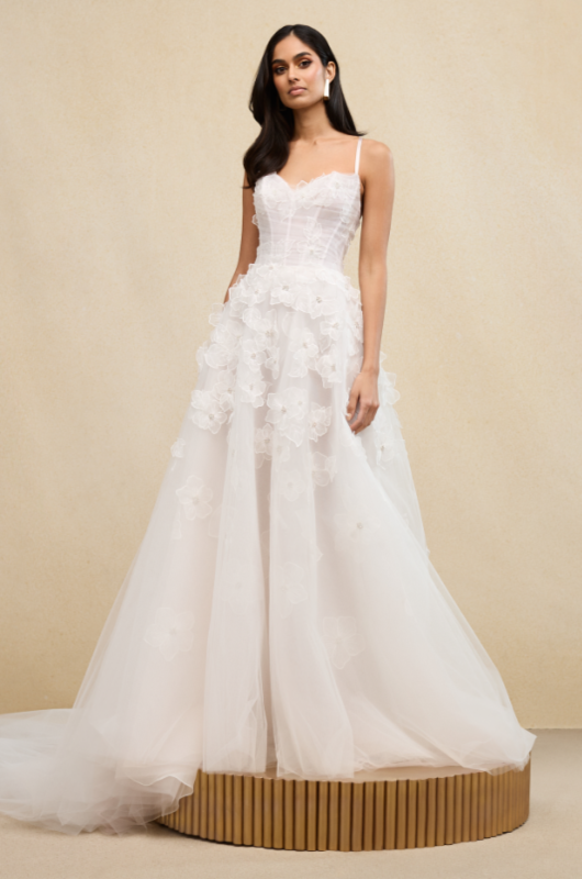 Top Wedding Dress Trends of From NYC Bridal Fashion Week Ines Di Sanot spring