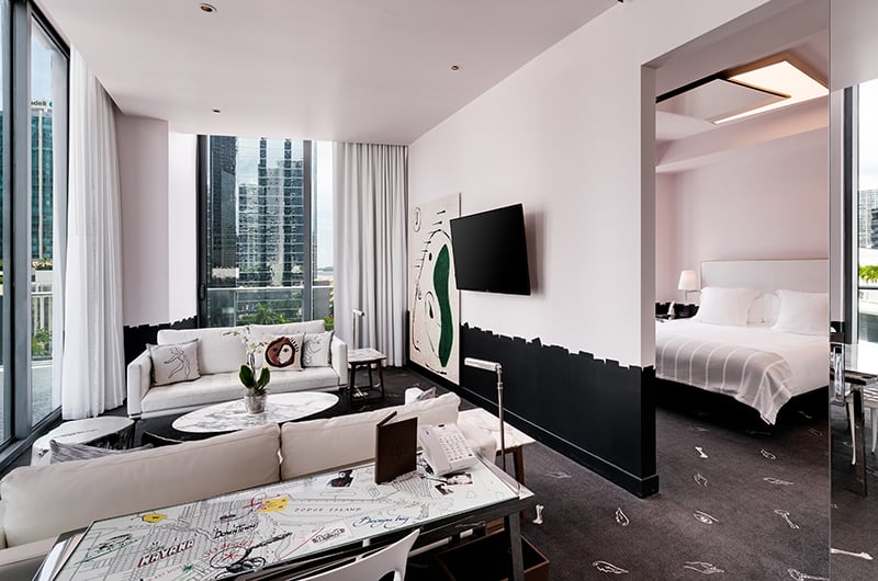 Celebrate Your Big Day in Style at SLS Miami Hotel Guest Room