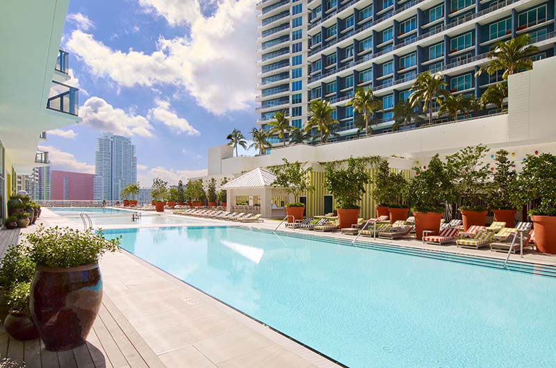 Celebrate Your Big Day in Style at SLS Miami Rooftop Pool