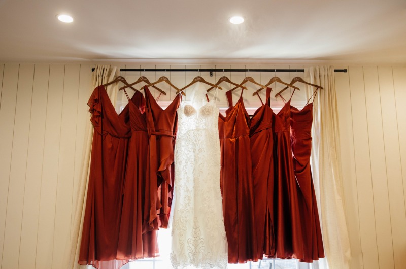 Dria Erik Mills Wedding Bridesmaid Dresses