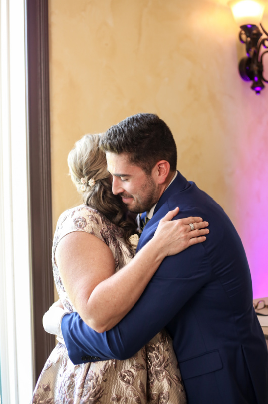 Gabby Apperson And Zachary Delgado groom and mom