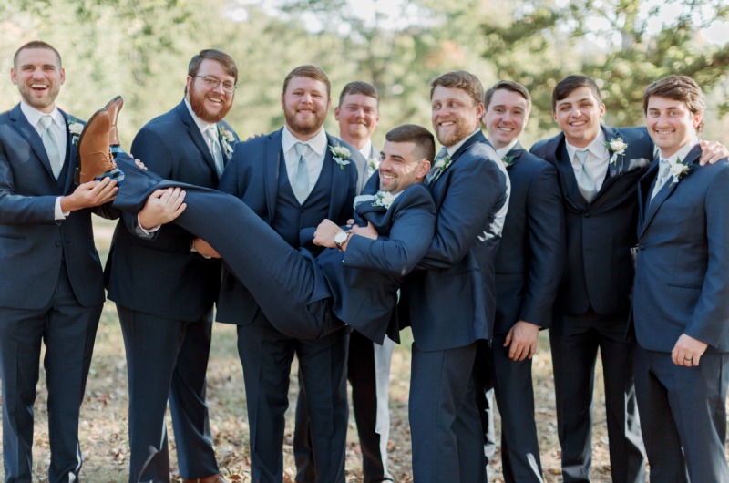 Hannah Justin Messer Groomsmen