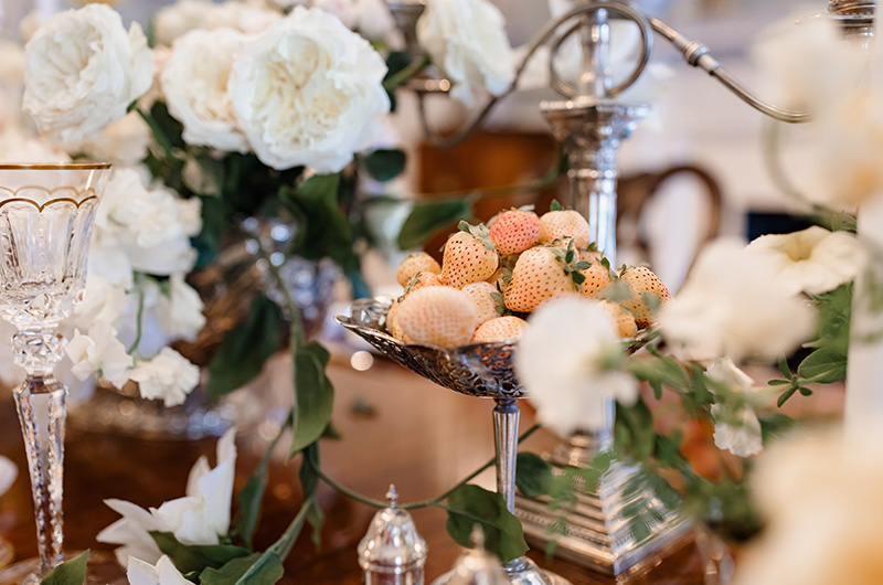 Heather Jenkins Photography dining table closeup