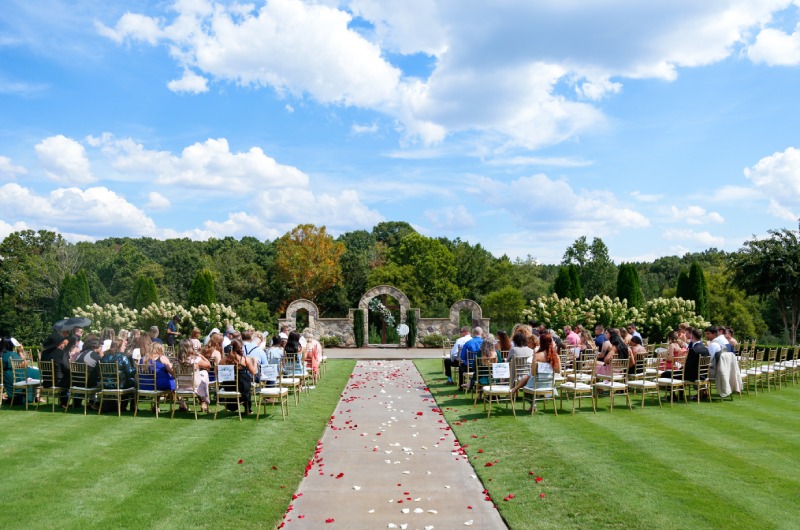 Zach Gabby Wedding Outdoors