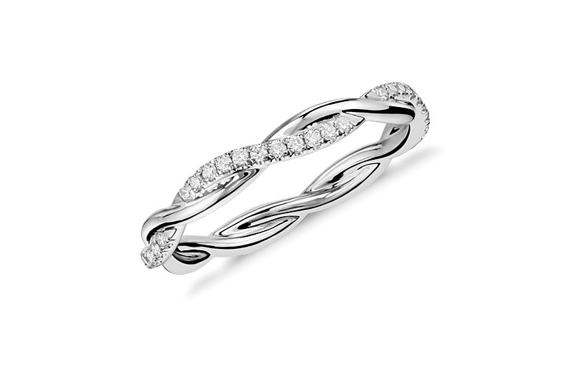 Engagement Rings And Wedding Bands We Love From Blue Nile petit twist ring