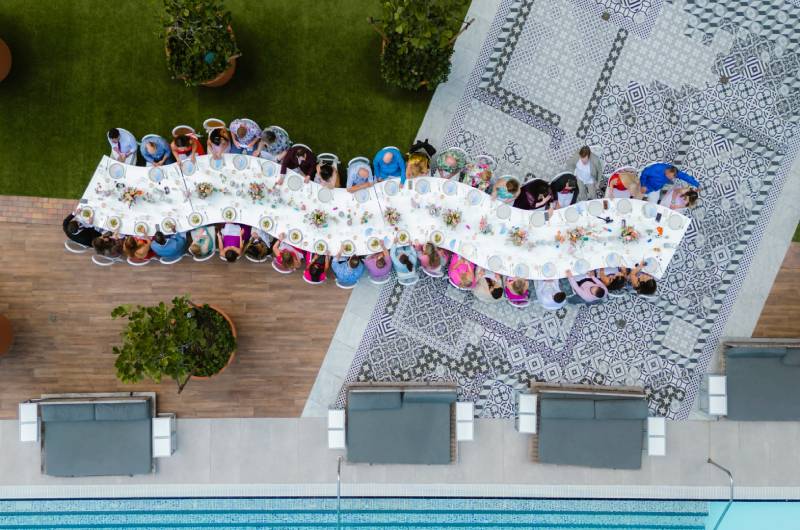 Celebrate Your Big Day in Luxe Style at SLS Brickell Pools