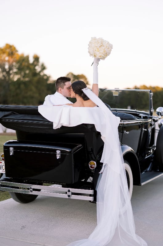 Lisby Wedding car closeup