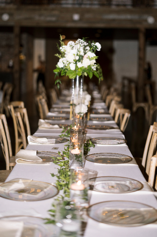 Lisby Wedding reception table