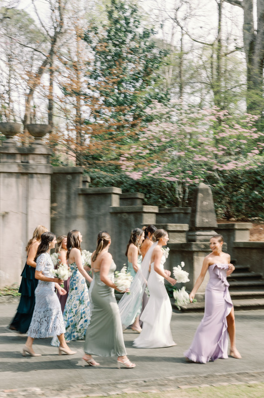 Rachel Marini and Chris Sharp Marry in Atlanta Georgia Bridesmaids