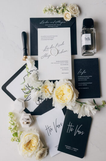 London Curry and Shagari Jackson Marry in Louisiana Invitations London Curry and Shagari Jackson Marry in Louisiana Invitations