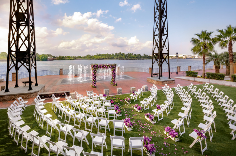Million Dollar Savannah Wedding Experience ceremony lawn