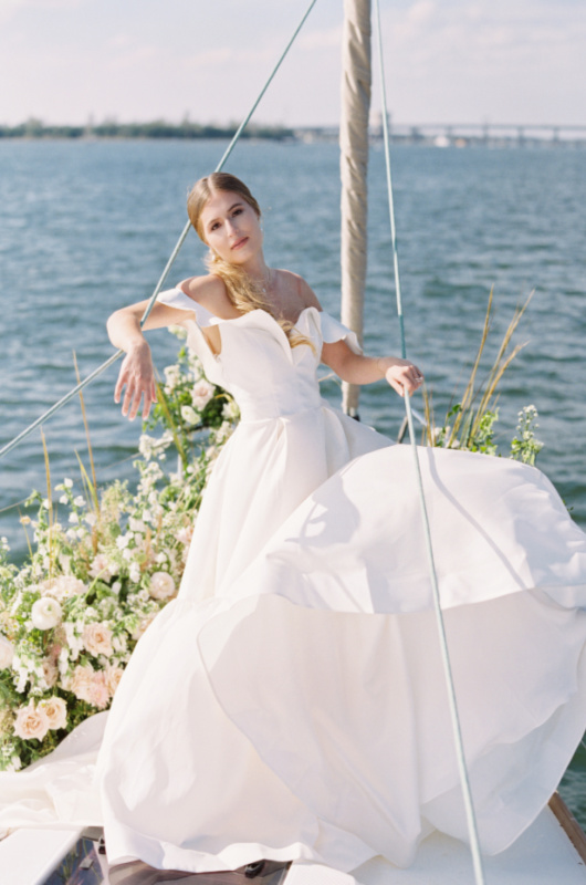 Sail Away With Me Charleston South Carolina bride