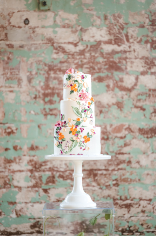 Styled Shoots By Southern Bride Charleston Cedar Room cake