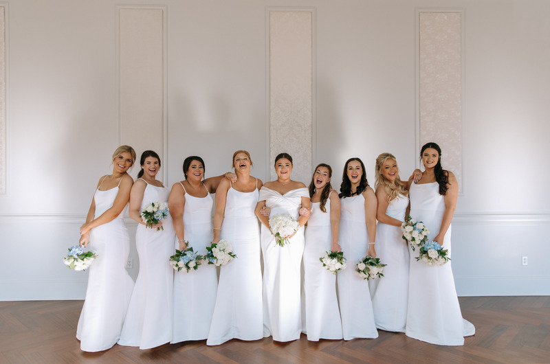 brooke paris and joe mcnamara marry in jackson mississippi bridesmaids