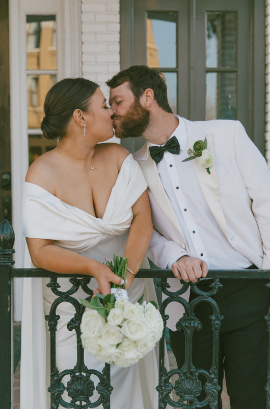 brooke paris and joe mcnamara marry in jackson mississippi portrait