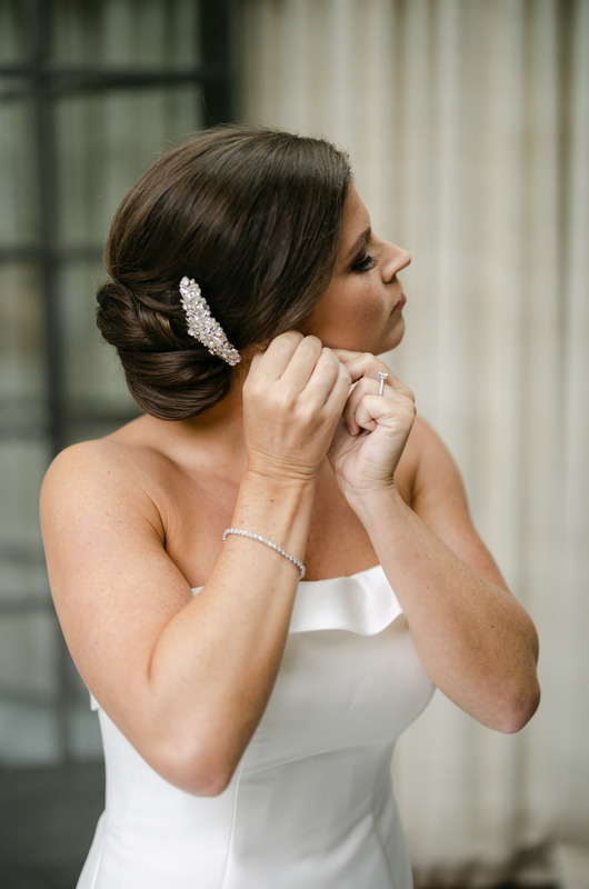 Elizabeth Owens and Stephen Southard Marry in Kentucky Hair Clip