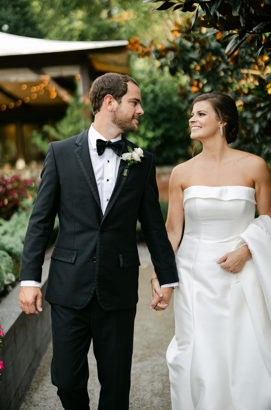 Elizabeth Owens and Stephen Southard Marry in Kentucky Holding Hands