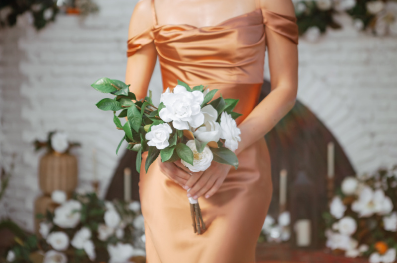 Fall Wedding Flowes With Something Borrowed Blooms magnolia